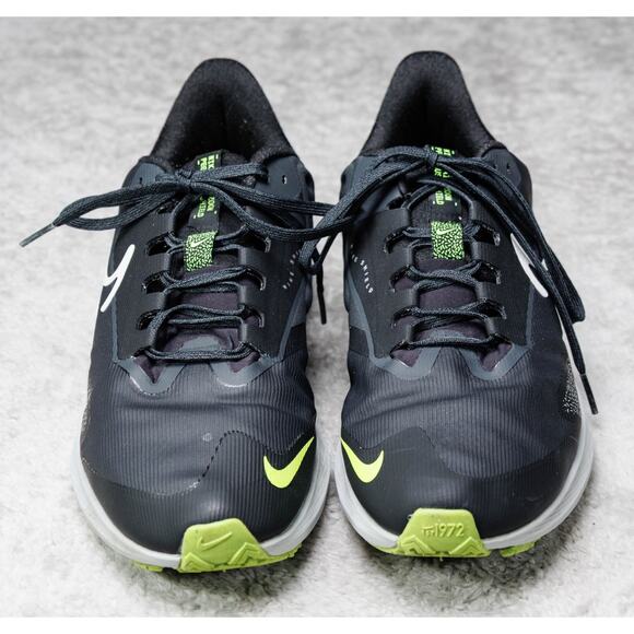 Nike Air Zoom Pegasus 39 Shield Black Green Running Shoes Mens 11 DO7625-002 - Picture 2 of 16